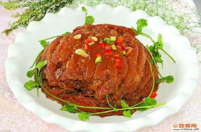 宜春传统粉蒸肉,江西宜春特产宜春传统粉蒸肉图文介绍